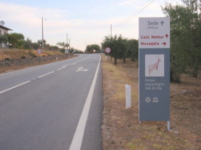 We're headed to Foz Côa.